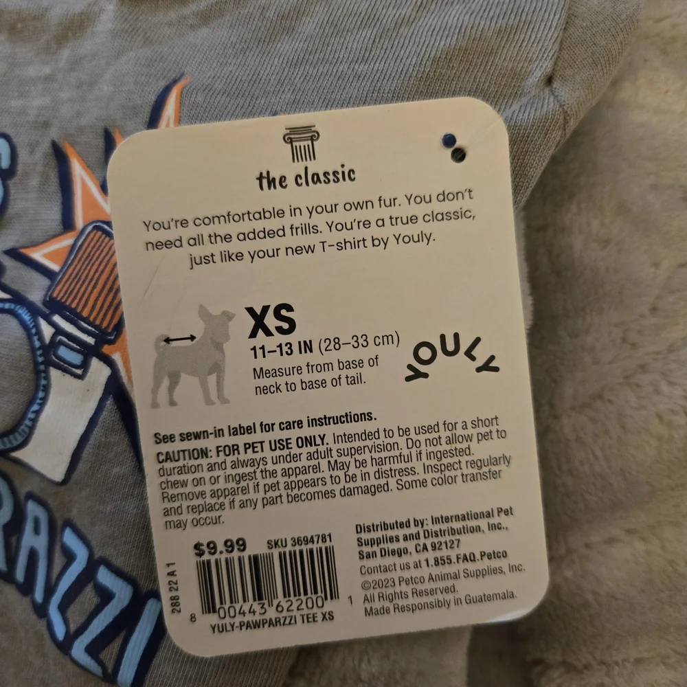 Gray 'Mom's My‎ Paw-parazzi' Dog Shirt